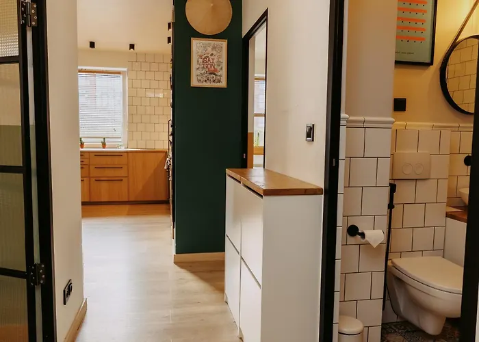 Stylowe Mieszkanie Blisko Targow شقة *